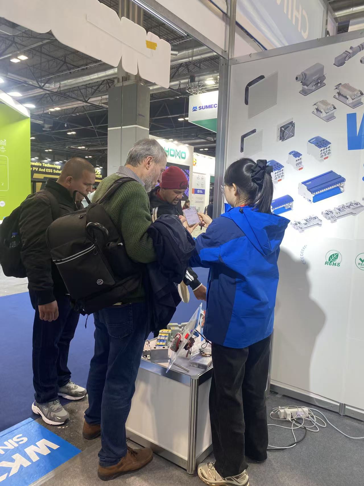WONKE ELECTRIC が MATELEC 2025 で印象深い - 端子台!!