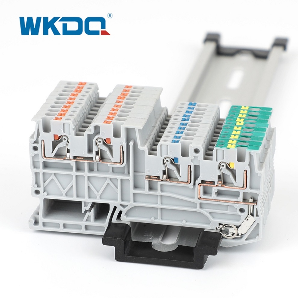 PTIO1.5/S/3 PE プッシュイン接続アース端子台センサーアクチュアト